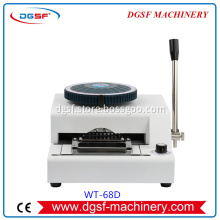 PVC Card Manual Embossing Machine WT-68D